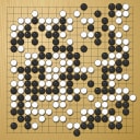 Board position at the end of game WAGC 2016 - Round 4 - Game 2: Kibaek Kim vs Chia Cheng Hsu