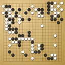 Board position at the end of game WAGC 2016 - Round 4 - Game 18: Zoran Mutabzija vs Nhat-Minh Vo