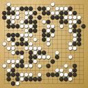 Board position at the end of game WAGC 2016 - Round 5 - Game 6: Chi Hin Chan vs Junfu Dai