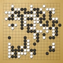 Board position at the end of game WAGC 2016 - Round 5 - Game 16: Fu Kang Chang vs Manuel Velasco