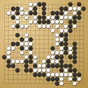 Board position at the end of game WAGC 2016 - Round 5 - Game 7: Joan Alemany-Flos vs Dmitrij Surin