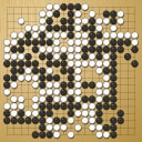 Board position at the end of game WAGC 2016 - Round 5 - Game 2: Rafif Shidqi Fitrah vs Kibaek Kim