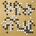 Board position at the end of game WAGC 2016 - Round 6 - Game 15: Amy Yimei Song vs Matti Siivola