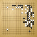 Board position at the end of game WAGC 2016 - Round 6 - Game 19: Battulga Byambaakhuu vs Miroslav Poliak