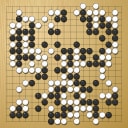 Board position at the end of game WAGC 2016 - Round 6 - Game 7: Dmitrij Surin vs Fu Kang Chang