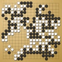 Board position at the end of game WAGC 2016 - Round 6 - Game 14: Yi-Fei Yue vs Juergen Suntinger