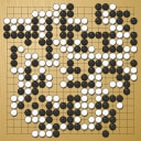 Board position at the end of game WAGC 2016 - Round 7 - Game 5: Cristian Pop vs Junfu Dai