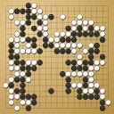 Board position at the end of game WAGC 2016 - Round 7 - Game 2: Dusan Mitic vs Kibaek Kim