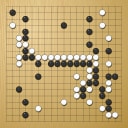 Board position at the end of game WAGC 2016 - Round 8 - Game 15: Gabriel Hissao Makio vs Filippo Gorlero