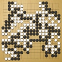 Board position at the end of game WAGC 2016 - Round 8 - Game 12: Vorawat Tanapatsopol vs Nhat-Minh Vo