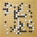 Board position at the end of game WAGC 2017 - Round 3 - Game 3: Birand Adal vs Yu-Cheng Lai