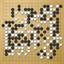 Board position at the end of game WAGC 2017 - Round 5 - Game 2: Javier-Aleksi Savolainen vs Sang-bin Lee