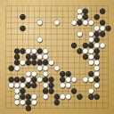 Board position at the end of game WAGC 2017 - Round 5 - Game 5: Yujie Gong vs Fabien Lips