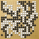 Board position at the end of game WAGC 2017 - Round 7 - Game 1: Baoxiang Bai vs Dmitrij Surin