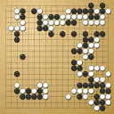 Board position at the end of game WAGC 2017 - Round 7 - Game 5: Lukas Podpera vs Fabien Lips
