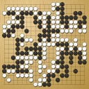 Board position at the end of game WAGC 2018 - Round 4 - Game 3: Chen Wang vs Csaba Mero