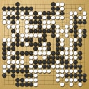 Board position at the end of game WAGC 2018 - Round 5 - Game 3: Dusan Mitic vs Stanislaw Frejlak