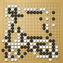 Board position at the end of game WAGC 2018 - Round 5 - Game 8: Jeremie Hertz vs Ashot Margaryan