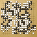 Board position at the end of game WAGC 2018 - Round 5 - Game 7: Manuel Azuaje vs Thomas Connor