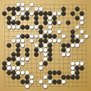 Board position at the end of game WAGC 2018 - Round 7 - Game 7: Cheuk-Tung Lo vs Cristian Pop