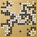 Board position at the end of game WAGC 2018 - Round 7 - Game 8: Khai-Yong Cheng vs Oscar Vazquez