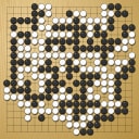 Board position at the end of game WAGC 2018 - Round 8 - Game 6: Benjamin Teuber vs Lothar Spiegel