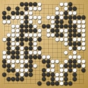 Board position at the end of game WAGC 2018 - Round 8 - Game 1: Stanislaw Frejlak vs Yi-Tien Chan