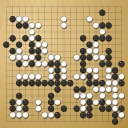 Board position at the end of game WAGC 2019 - Round 1 - Game 9: Jan Simara vs Cristobal Bravo Marvan