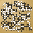Board position at the end of game WAGC 2019 - Round 1 - Game 3: Pal Balogh vs Noel Mitchell