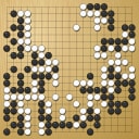 Board position at the end of game WAGC 2019 - Round 3 - Game 9: Helcio Alexandre Pacheco vs Vladas Zaleskas