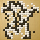 Board position at the end of game WAGC 2019 - Round 3 - Game 10: Ilja Busko vs Feng Yang Lim