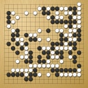 Board position at the end of game WAGC 2019 - Round 3 - Game 2: Jaesung Lee vs Jie Hui Kwa