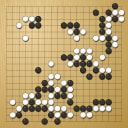 Board position at the end of game WAGC 2019 - Round 3 - Game 5: Jan Simara vs Fu Te Yang