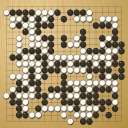Board position at the end of game WAGC 2019 - Round 4 - Game 6: Cary Jin vs Kaikun Xie