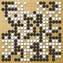Board position at the end of game WAGC 2019 - Round 4 - Game 3: Fu Te Yang vs Nai-San Chan