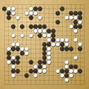 Board position at the end of game WAGC 2019 - Round 4 - Game 5: Wai Chong Chan vs Thomas Debarre