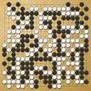 Board position at the end of game WAGC 2019 - Round 5 - Game 7: Ofer Zivony vs Koichiro Habu