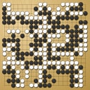 Board position at the end of game WAGC 2019 - Round 5 - Game 3: Timur Sankin vs Albert Yen