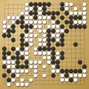 Board position at the end of game WAGC 2019 - Round 6 - Game 8: Bahadur Tahirbayov vs Anibal Gomez Delafuente