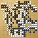 Board position at the end of game WAGC 2019 - Round 6 - Game 9: Noel Mitchell vs Michal Kralik