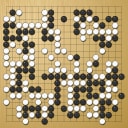 Board position at the end of game WAGC 2019 - Round 8 - Game 4: Faishal Umar Fitrah vs Pal Balogh