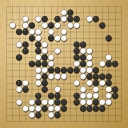 Board position at the end of game WAGC 2019 - Round 8 - Game 1: Jie Hui Kwa vs Chen Wang