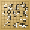 Board position at the end of game WAGC 2019 - Round 8 - Game 8: Thomas Debarre vs Timur Sankin