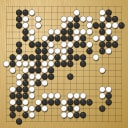 Board position at the end of game WAGC 2019 - Round 8 - Game 10: Thomas Markus Koller vs Celeste Abat