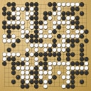 Board position at the end of game WAGC 2021 - Round 1 - Game 7: Csaba Mero vs Benjamin Drean-Guenaizia