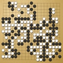 Board position at the end of game WAGC 2021 - Round 1 - Game 20: Dimitris Katsouris vs Albuja Edisson Vasquez