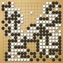 Board position at the end of game WAGC 2021 - Round 1 - Game 14: Fernando Aguilar vs Alessandro Pace