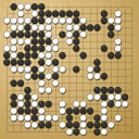 Board position at the end of game WAGC 2021 - Round 1 - Game 17: Gavin Rooney vs Olli Ervelae