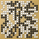 Board position at the end of game WAGC 2021 - Round 1 - Game 13: Jan Ramon vs Stjepan Mestrovic