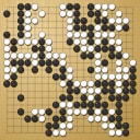 Board position at the end of game WAGC 2021 - Round 2 - Game 4: Benjamin Drean-Guenaizia vs Lukas Podpera